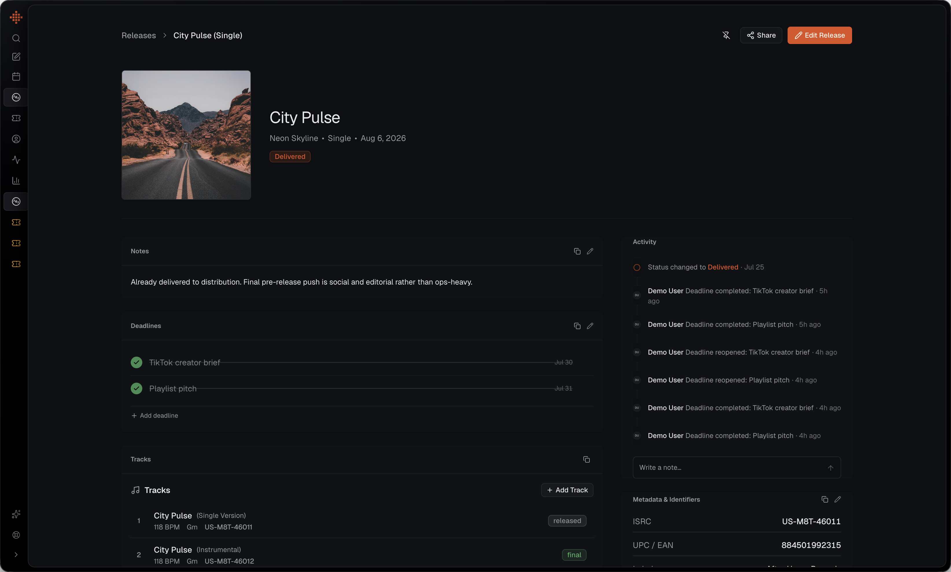 City Pulse release in mgmtOS